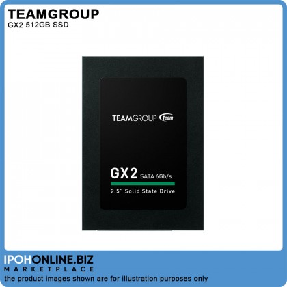TEAMGROUP GX2 512GB 2.5 inch SATA SSD TEAMGROUP GX2 512GB 2.5 inch SATA SSD